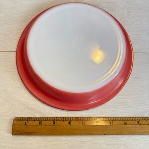 Pyrex Flamingo Pink Pie Plate Dish